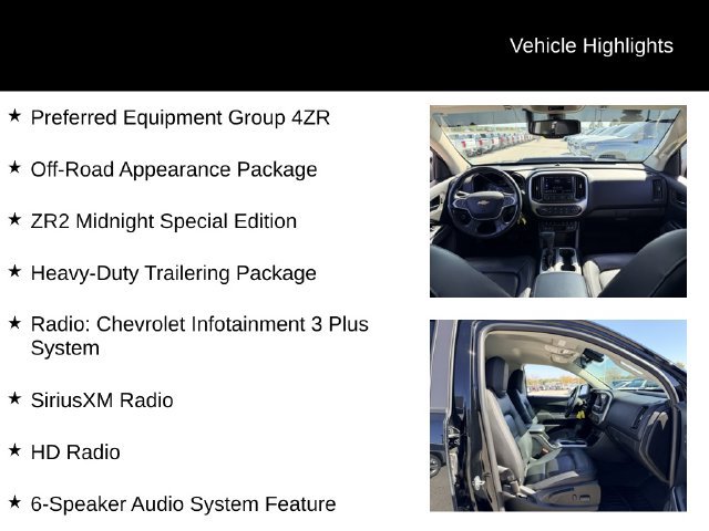 Used 2019 Chevrolet Colorado ZR2 w/ ZR2 Midnight Special Edition AWD/4WD image 12