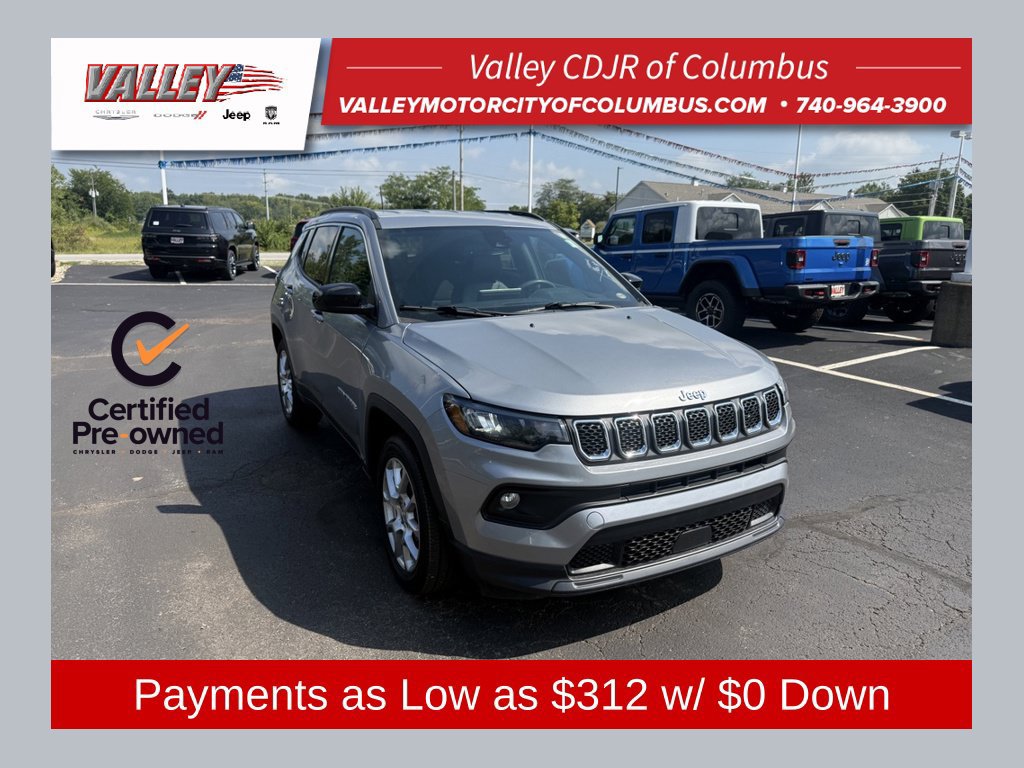 Certified 2024 Jeep Compass Latitude