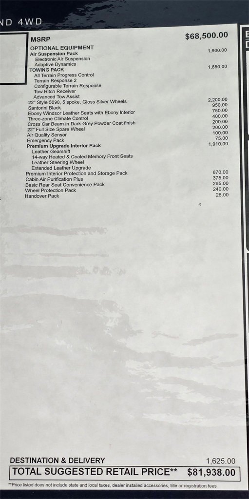 New 2025 Land Rover Defender 90 X-Dynamic SE image 31