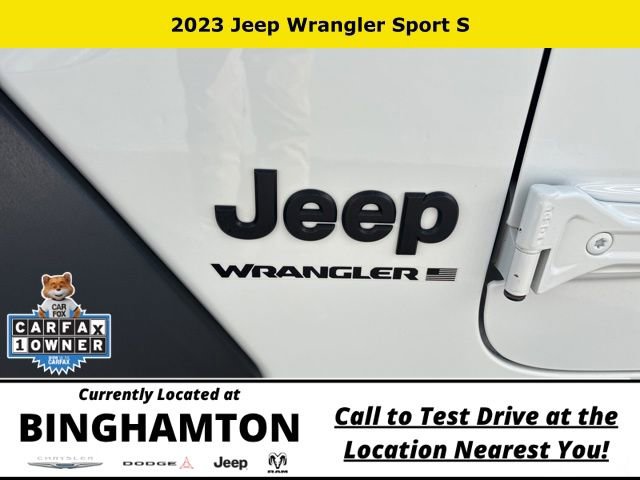 Used 2023 Jeep Wrangler Sport S AWD/4WD image 28