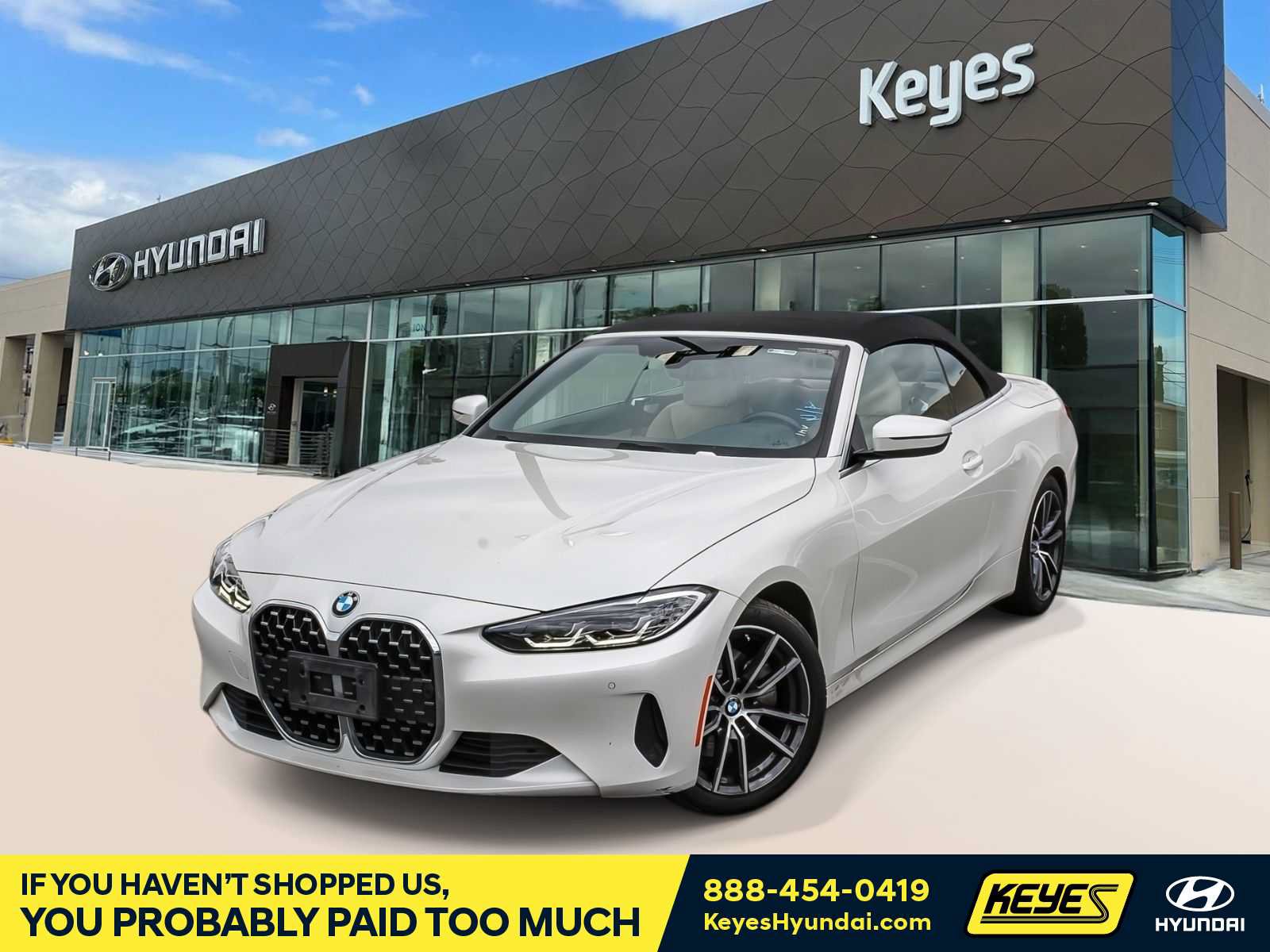 Used 2023 BMW 430i Convertible w/ Convenience Package RWD image 1