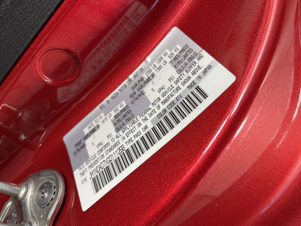 Used 2016 MAZDA MX-5 Miata Grand Touring image 30