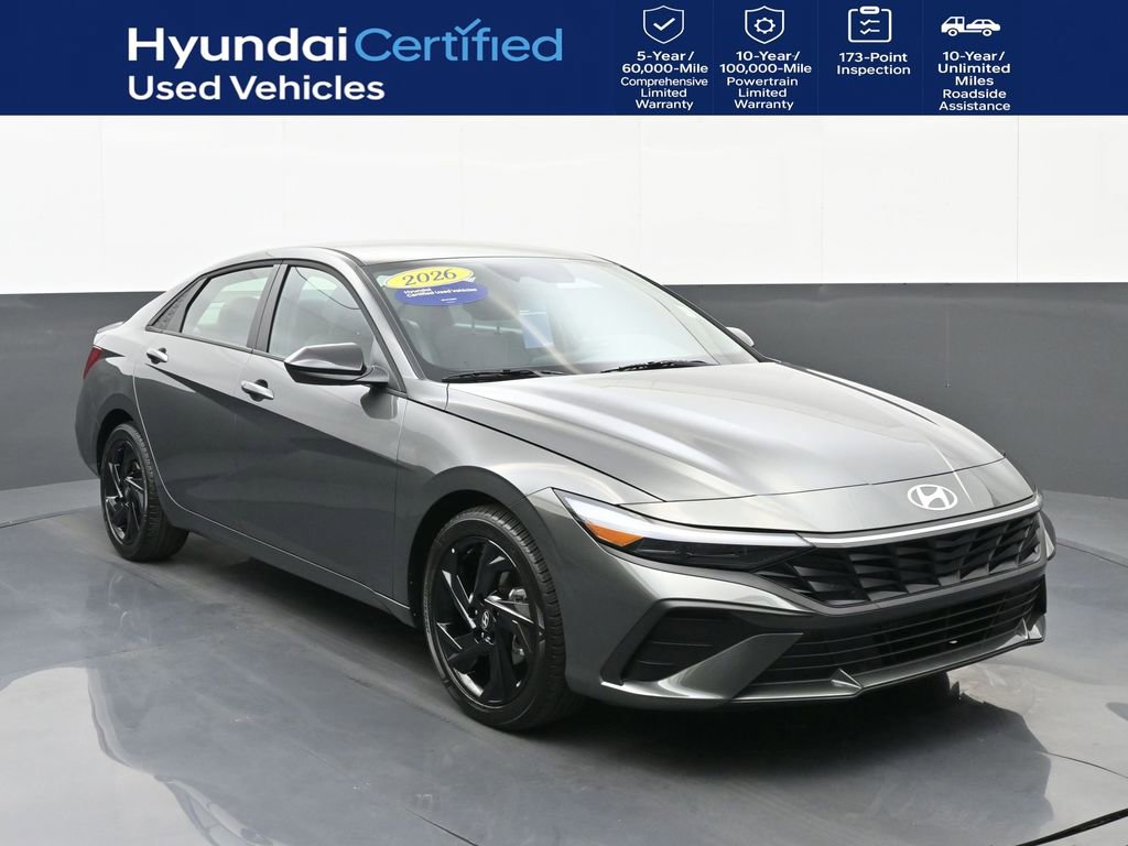 Certified 2026 Hyundai Elantra Sport w/ Cargo Package image 1