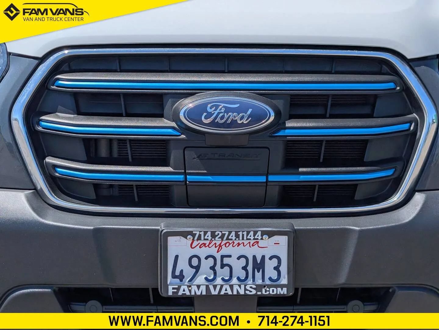 Used 2022 Ford E-Transit 148 High Roof w/ Load Area Protection Package RWD image 3