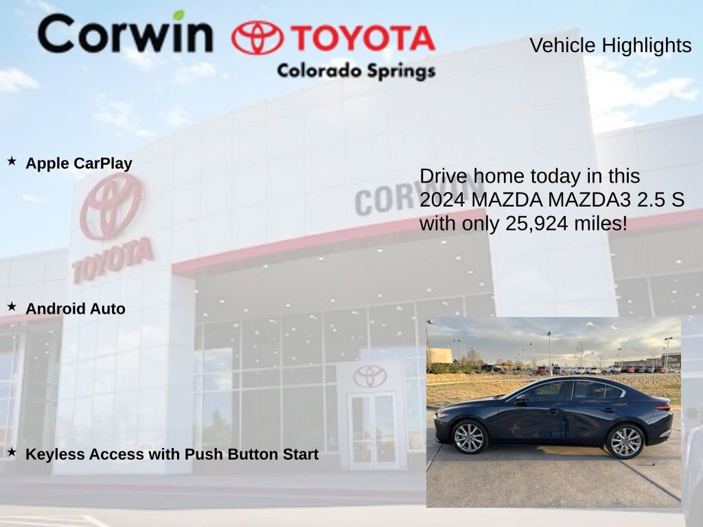 Used 2024 MAZDA MAZDA3 s image 6