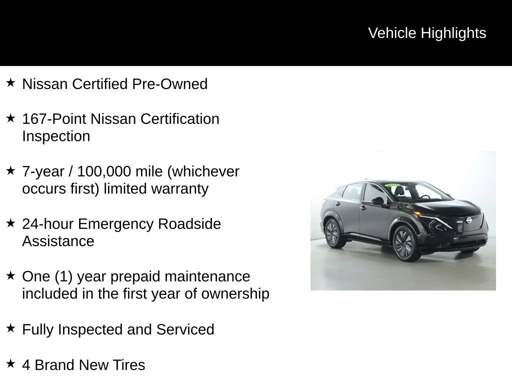 Certified 2023 Nissan Ariya FWD image 4