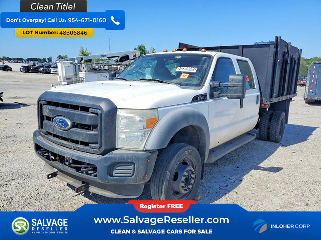 Used 2011 Ford F450 XL w/ Snow Plow Prep Pkg RWD image 1