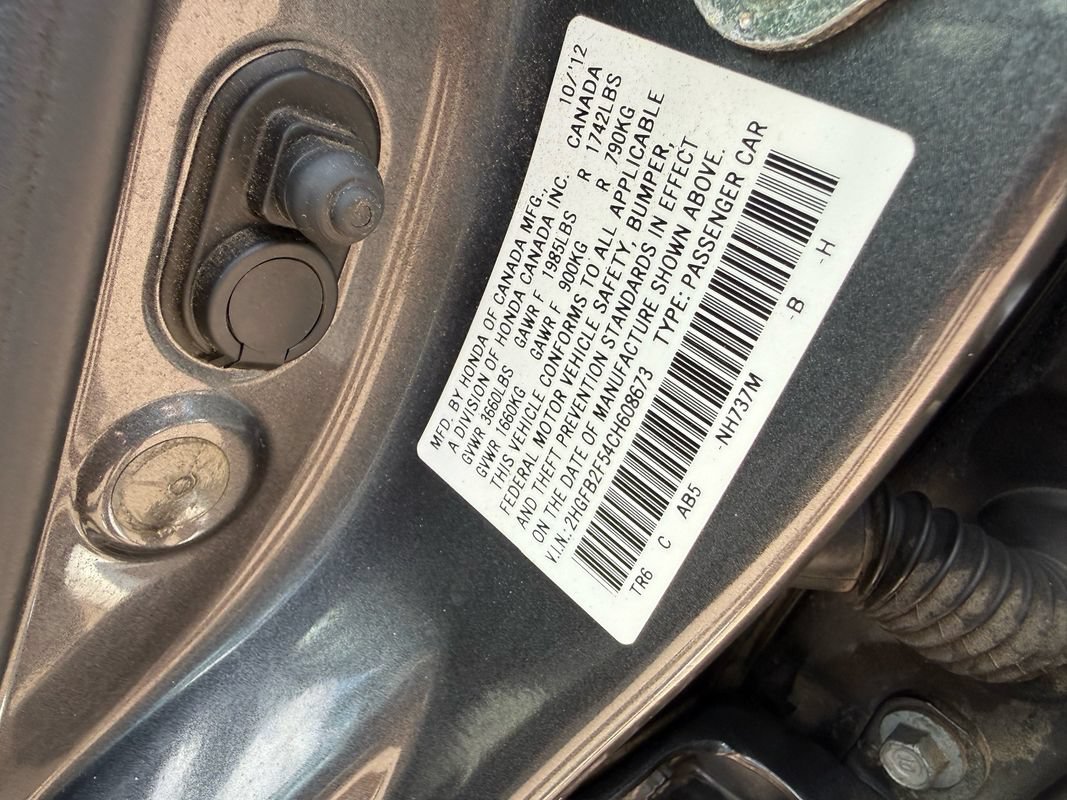 Used 2012 Honda Civic LX image 23