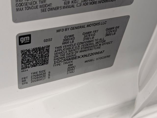 Used 2022 Chevrolet Silverado 1500 Custom image 32