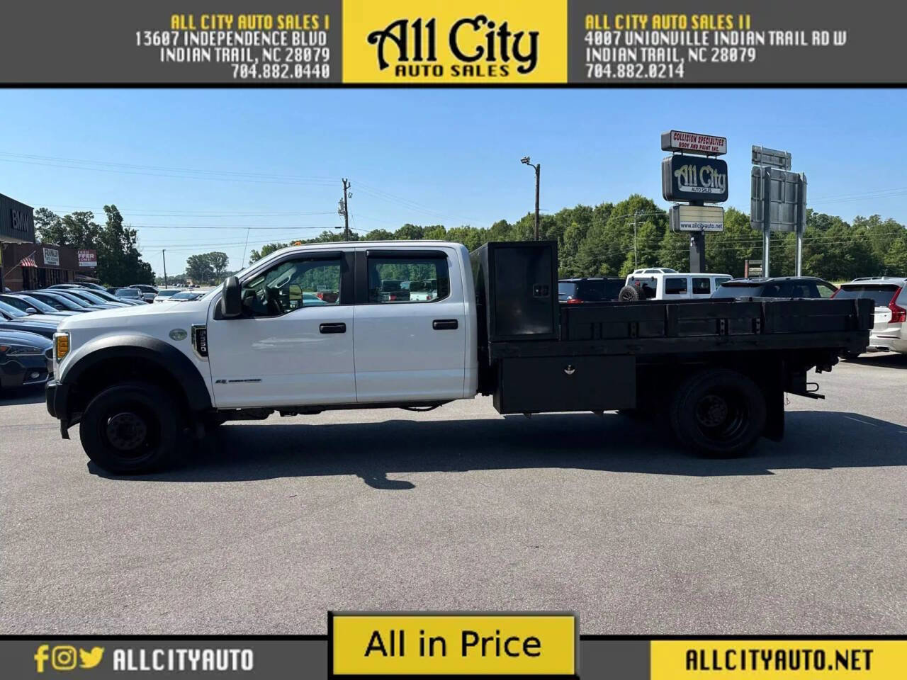 Used 2017 Ford F550 4x4 Crew Cab Super Duty image 4