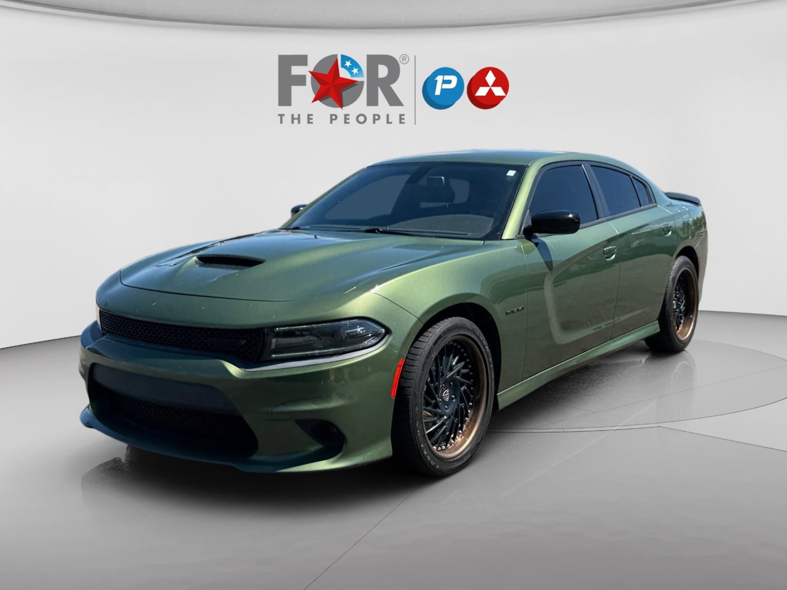 Used 2021 Dodge Charger R/T w/ Blacktop Package RWD image 1