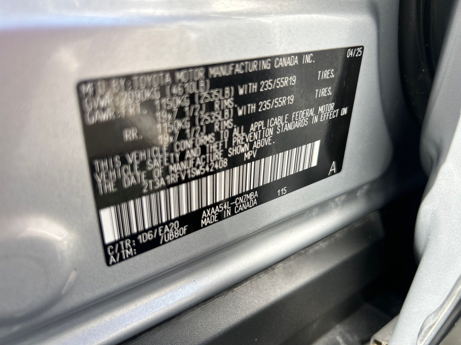 Used 2025 Toyota RAV4 XLE Premium AWD/4WD image 34