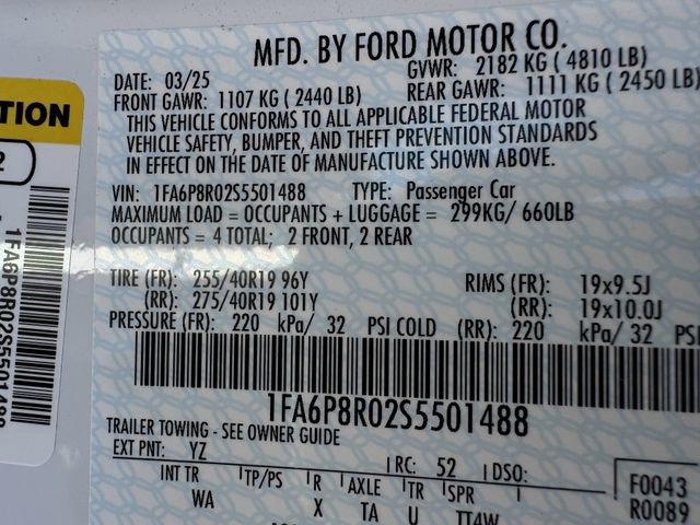 Certified 2025 Ford Mustang Dark Horse image 31