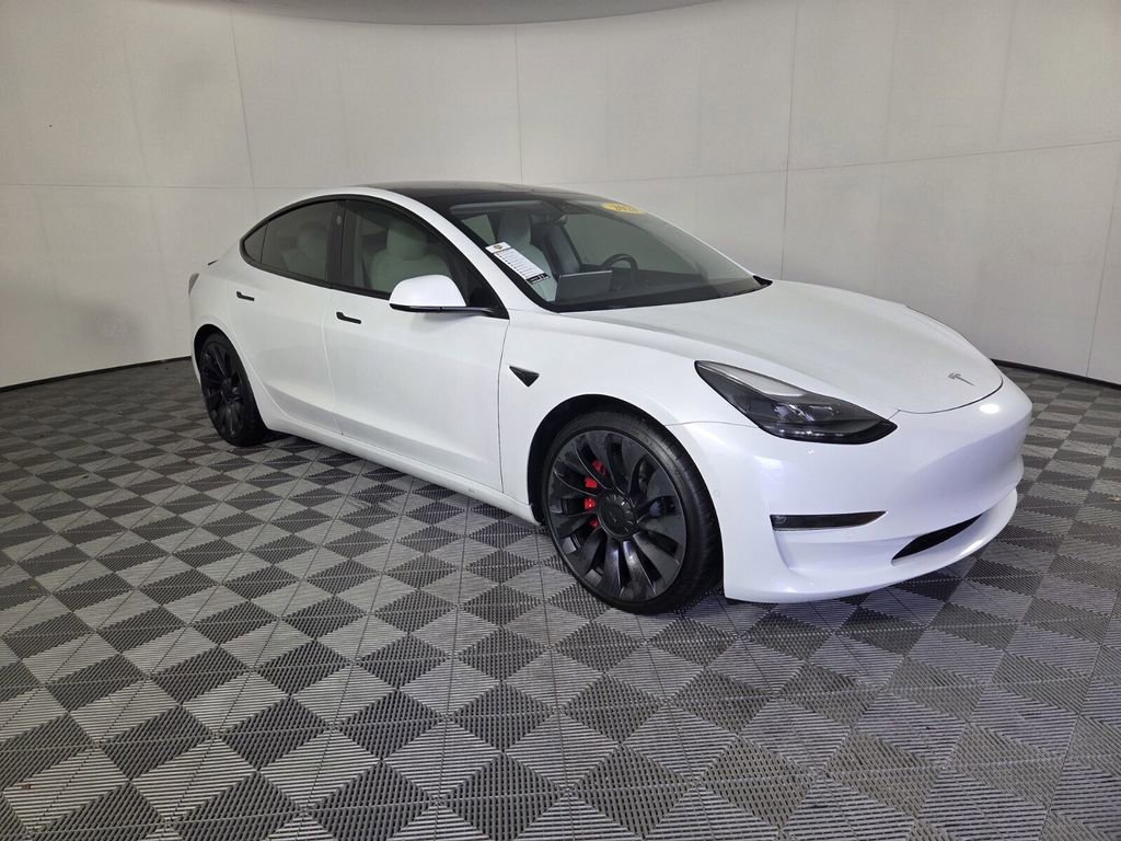 Used 2021 Tesla Model 3 Performance image 2