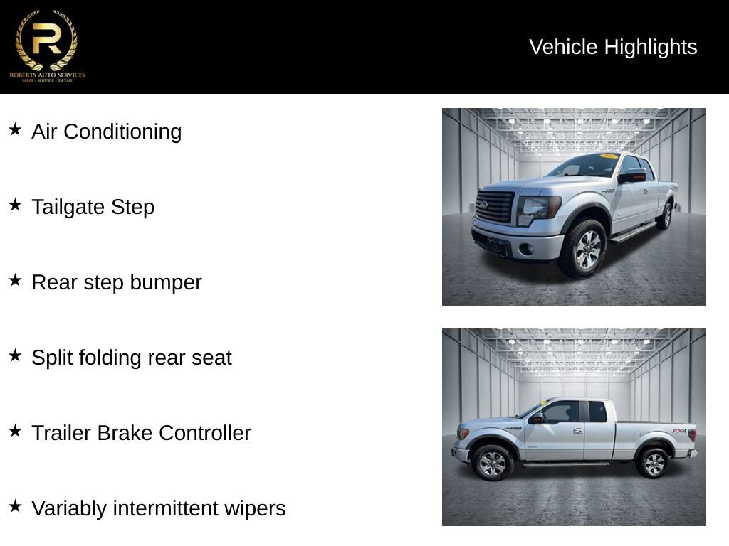 Used 2012 Ford F150 FX4 w/ FX Plus Pkg AWD/4WD image 10