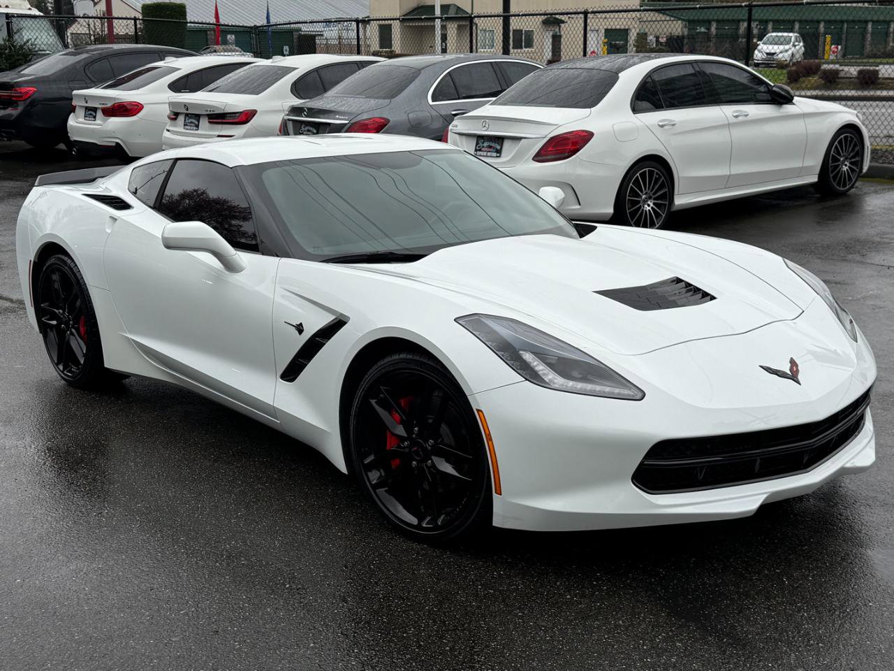 Used 2019 Chevrolet Corvette Stingray Coupe w/ Carbon Flash Badge Package image 37