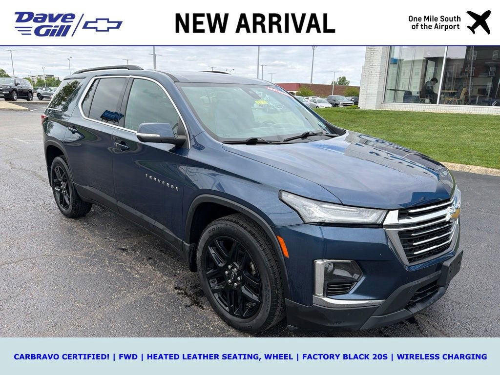 Certified 2023 Chevrolet Traverse LT w/ Rear Camera Mirror Package