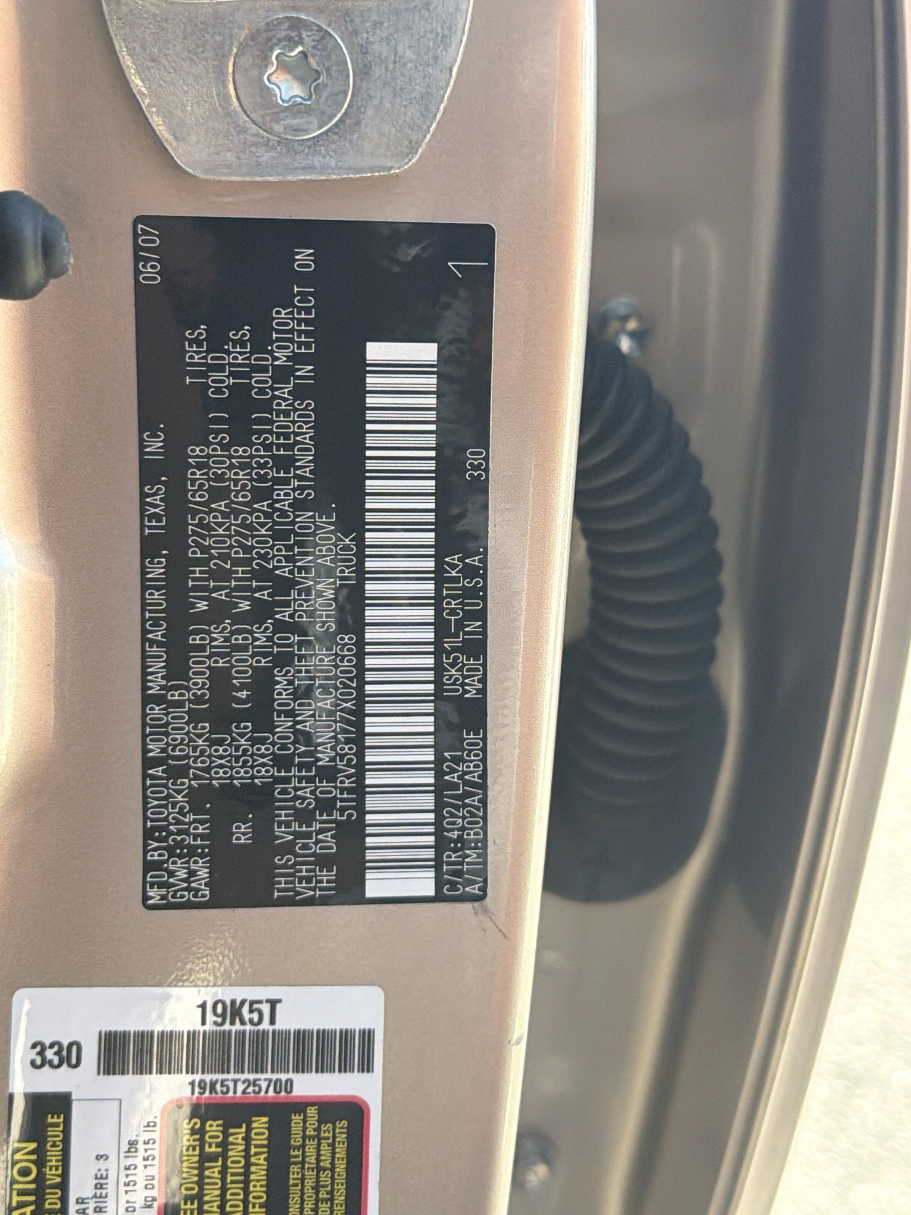 Used 2007 Toyota Tundra Limited RWD image 28