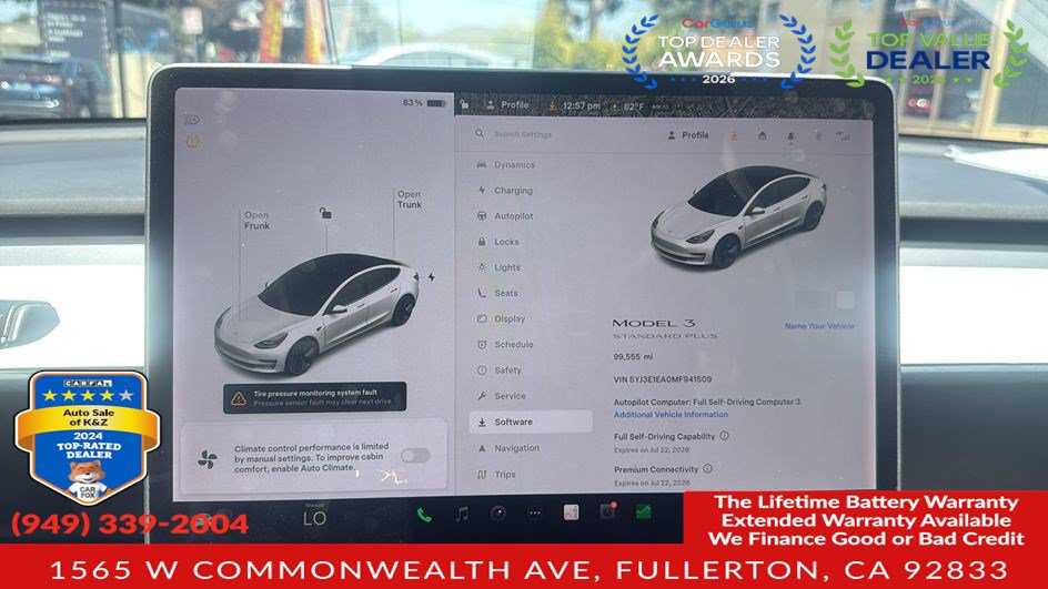 Used 2021 Tesla Model 3 Standard Range Plus RWD image 28