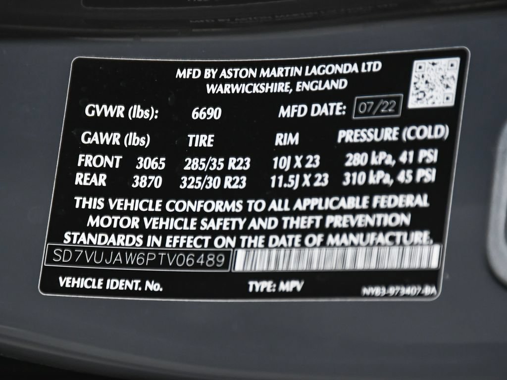 Used 2023 Aston Martin DBX AWD/4WD image 17