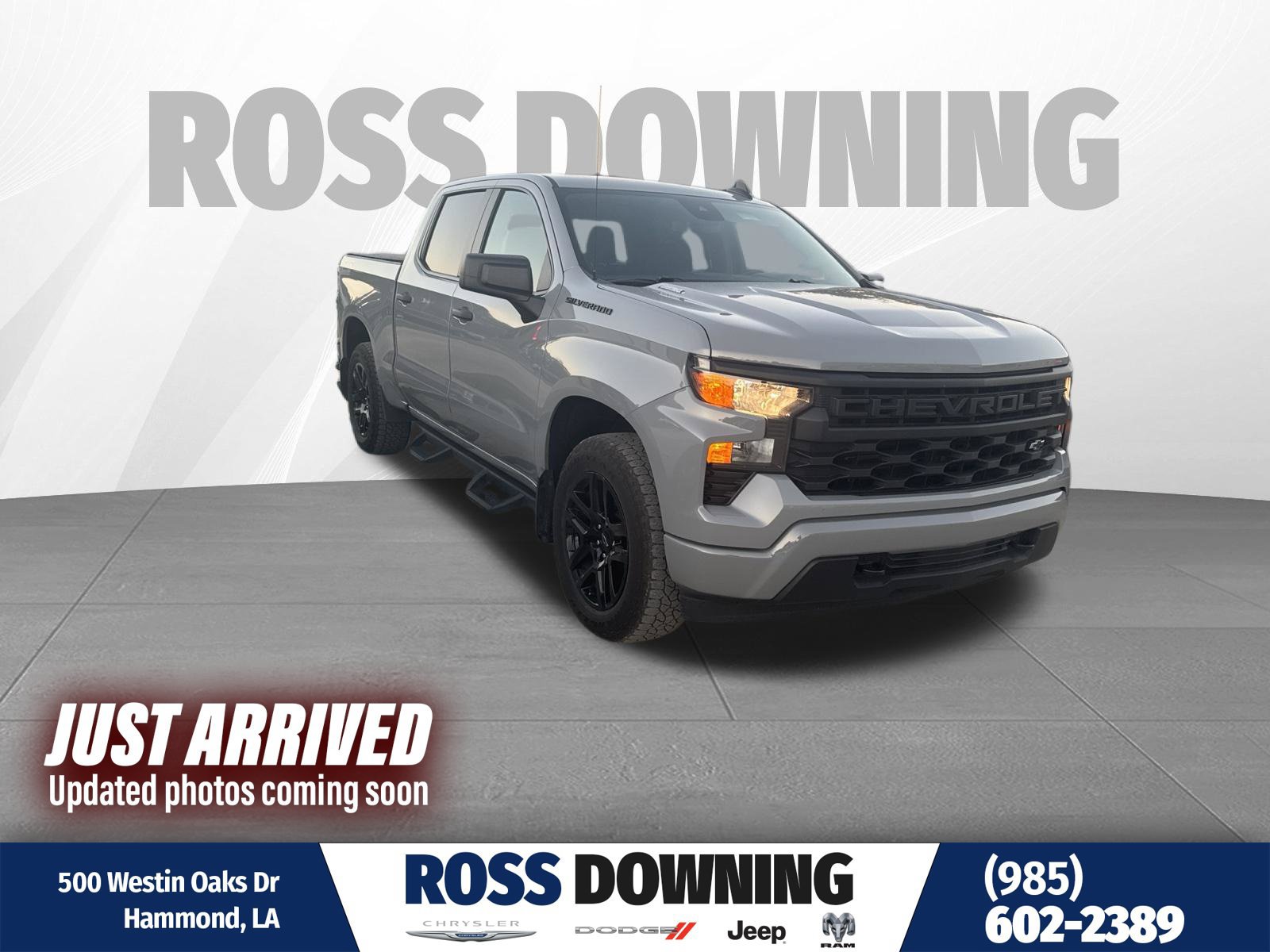 Used 2024 Chevrolet Silverado 1500 Custom w/ LPO, Dark Essentials Package AWD/4WD image 1