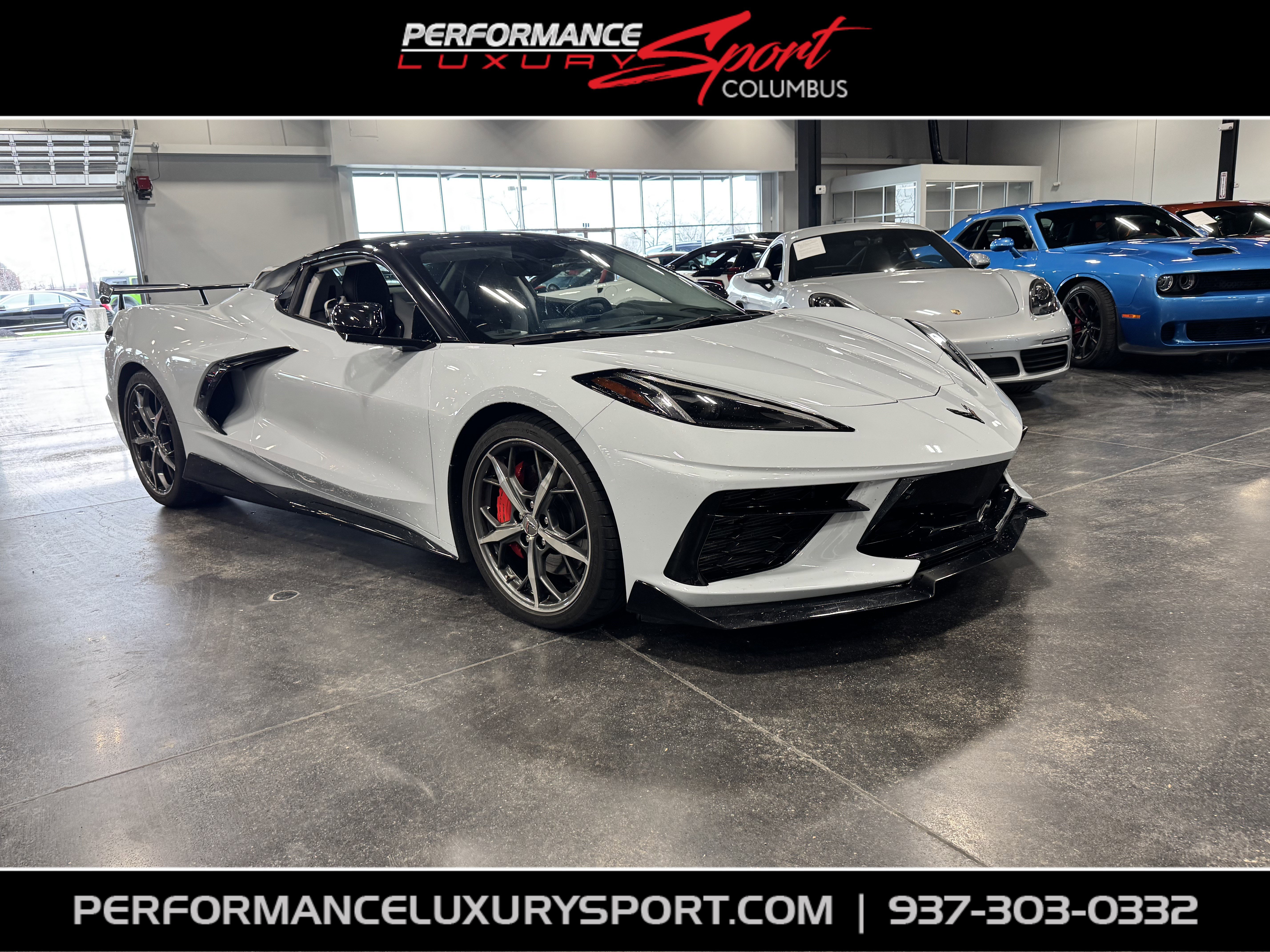 Used 2022 Chevrolet Corvette Stingray Premium Conv w/ Z51 Performance Package image 1