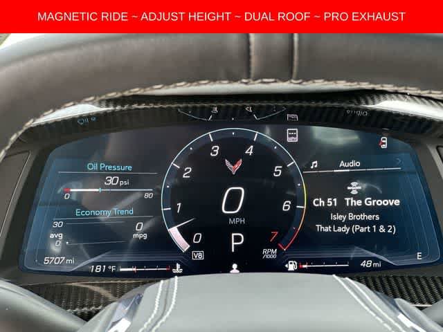 Used 2023 Chevrolet Corvette Stingray Premium Cpe w/ Body-Color Dual Roof Package RWD image 6