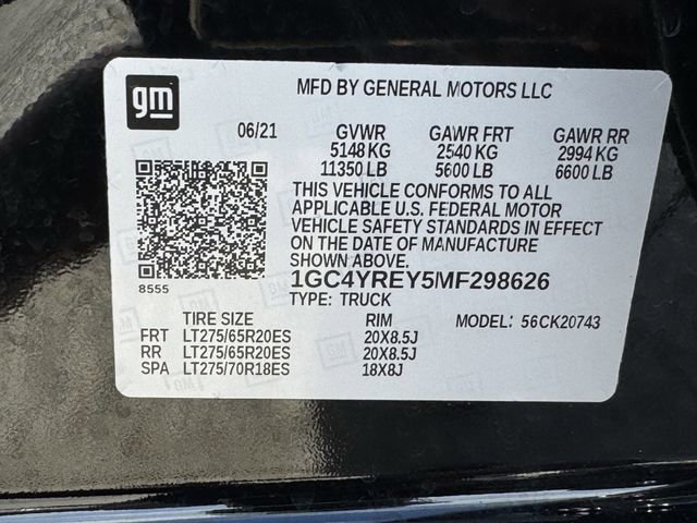 Used 2021 Chevrolet Silverado 2500 High Country w/ Technology Package image 35