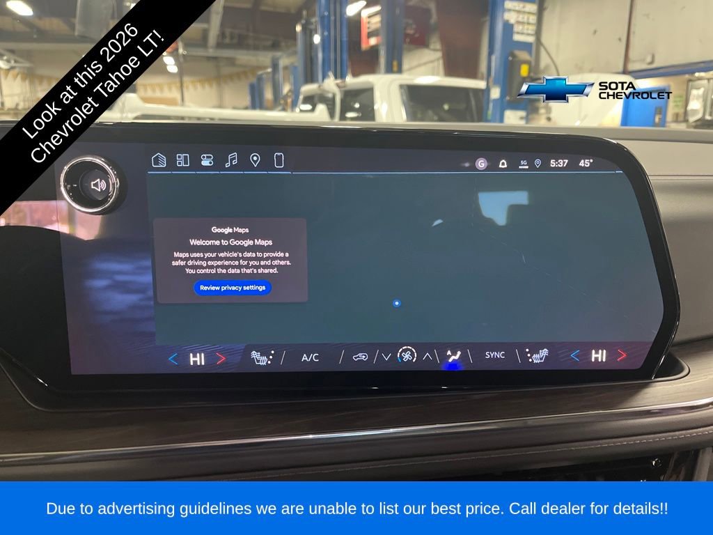 New 2026 Chevrolet Tahoe LT w/ Comfort Package image 19