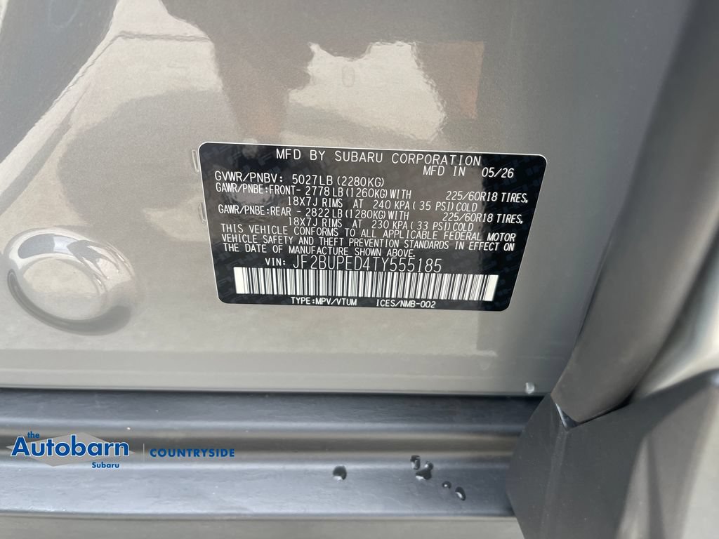 New 2026 Subaru Outback Touring AWD/4WD image 30