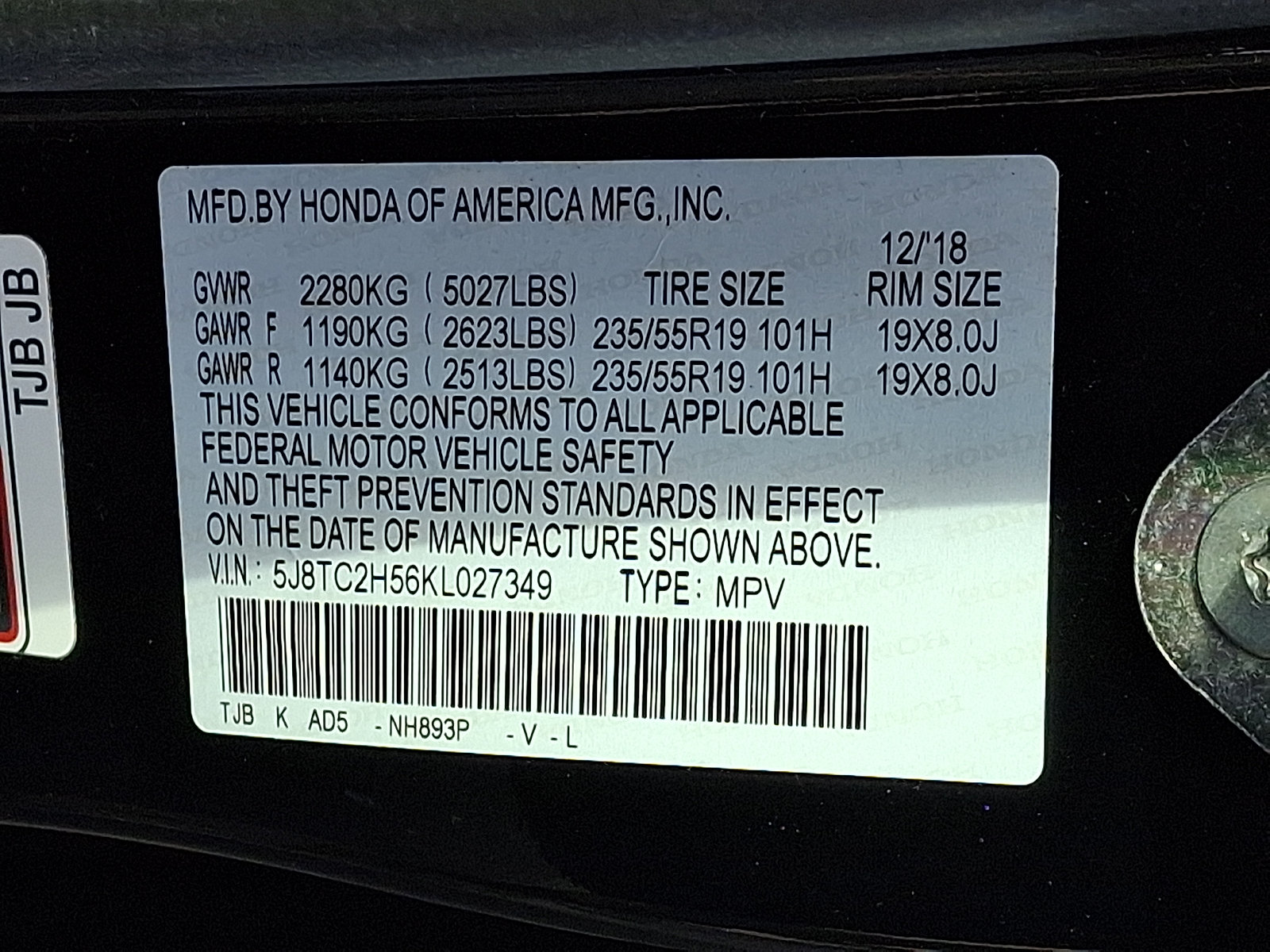 Used 2019 Acura RDX w/ Technology Package AWD/4WD image 30