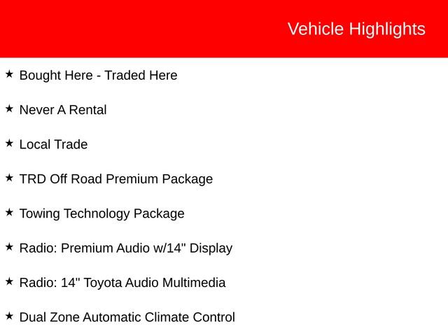 Used 2025 Toyota Tacoma TRD Off-Road w/ TRD Off Road Premium Package AWD/4WD image 3