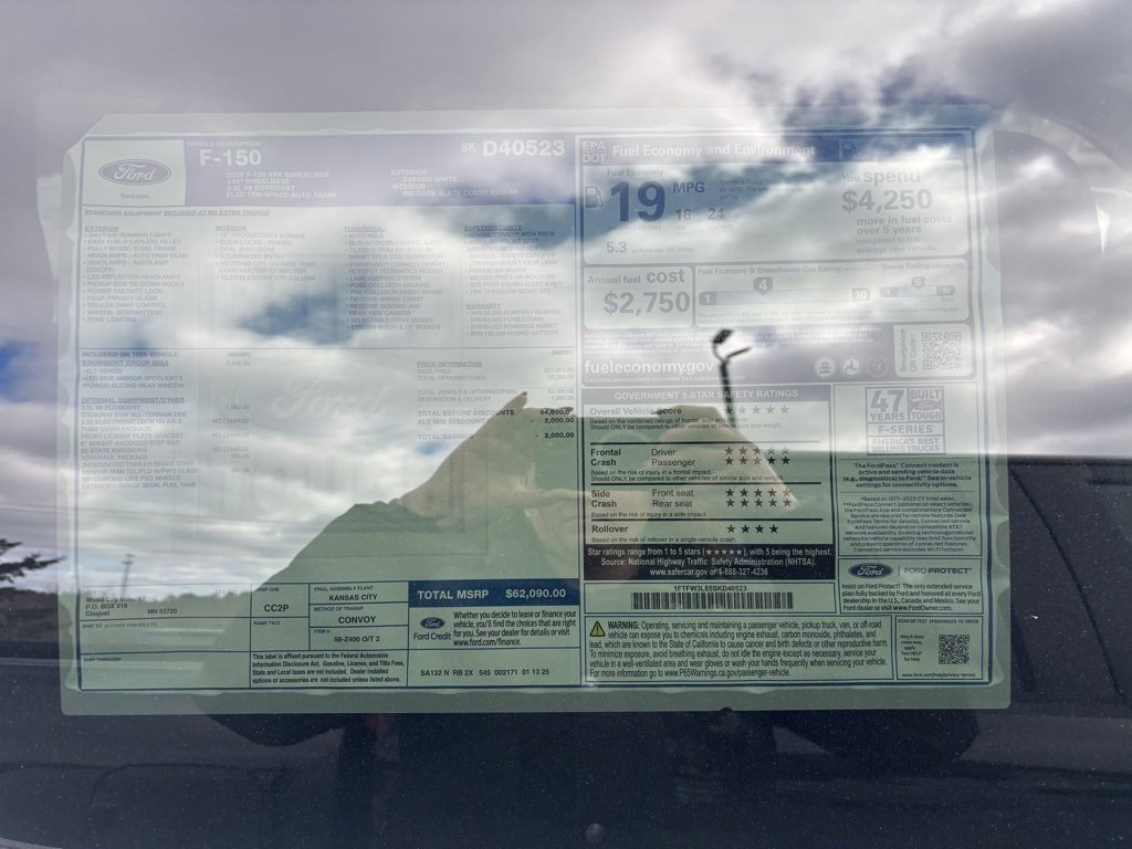 Used 2025 Ford F150 XLT w/ Equipment Group 302A MID image 29