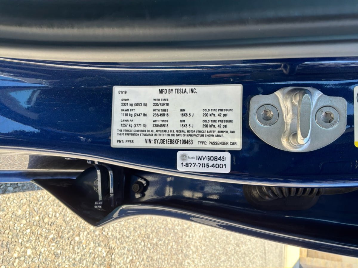 Used 2019 Tesla Model 3 Long Range AWD/4WD image 22