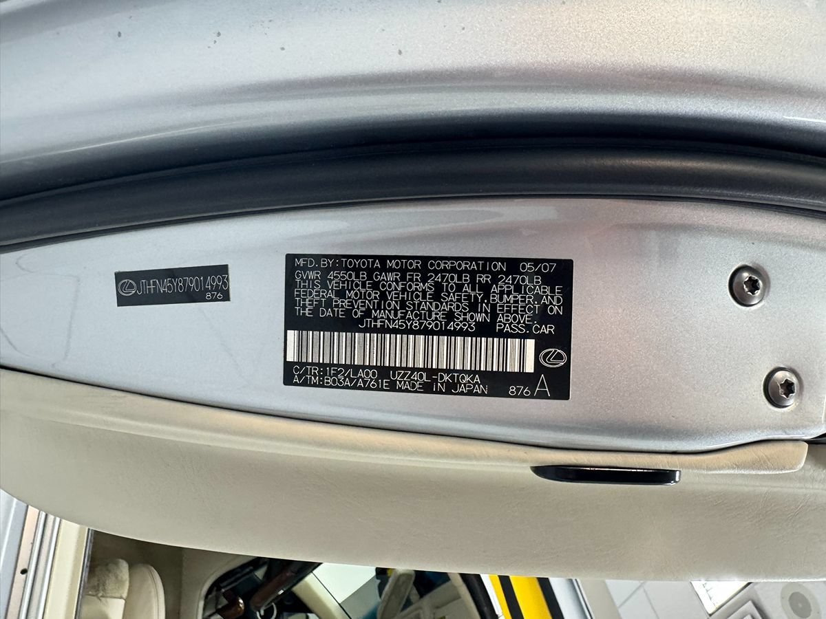 Used 2007 Lexus SC 430 Convertible RWD image 66
