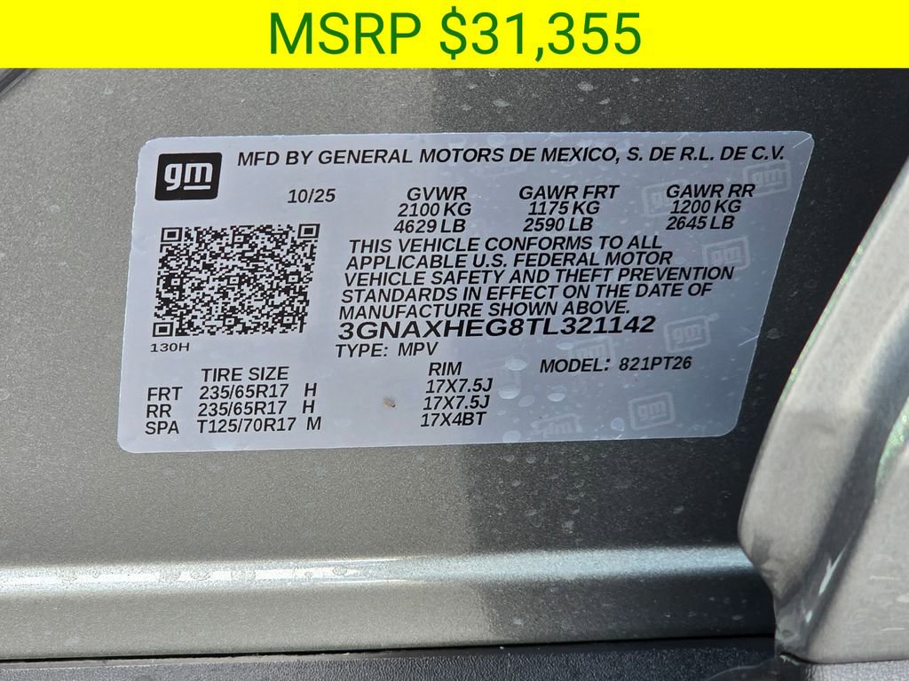 New 2026 Chevrolet Equinox LT FWD image 46