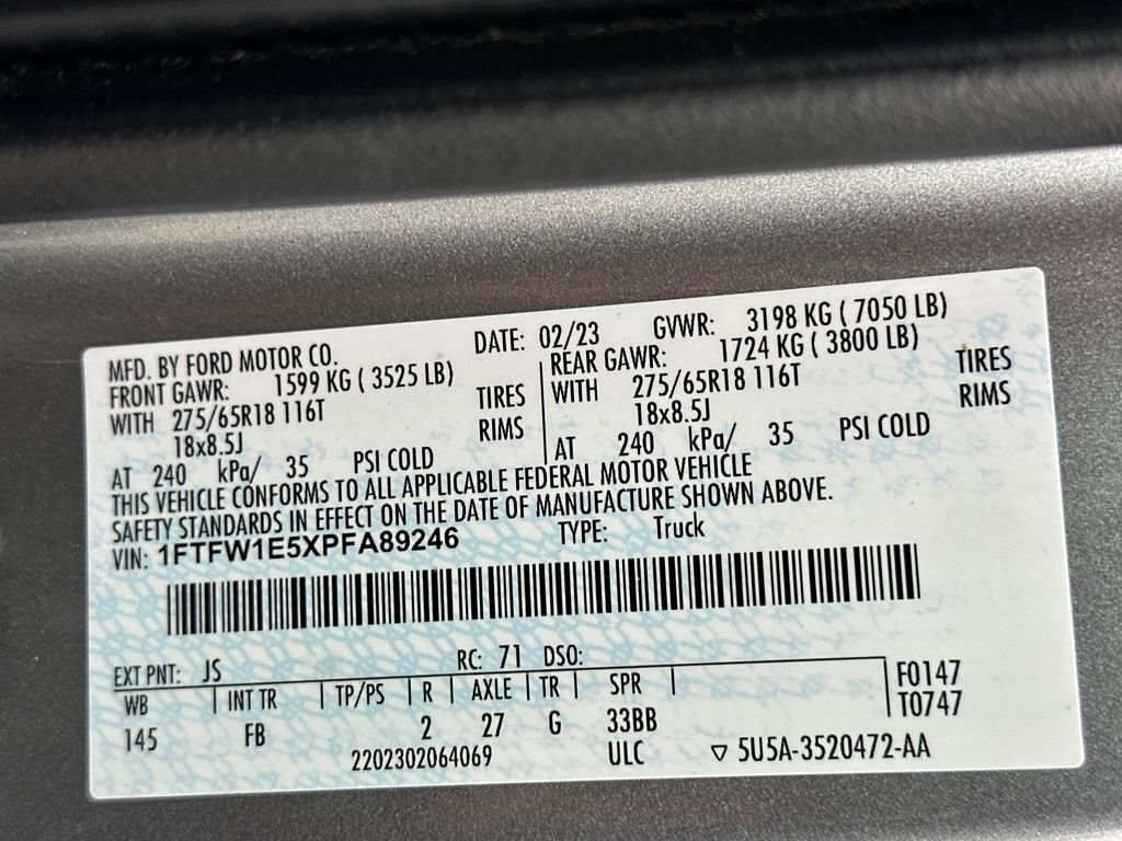 Used 2023 Ford F150 XLT w/ Equipment Group 302A High image 27