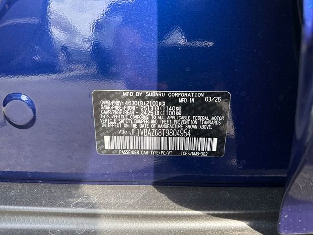 New 2026 Subaru WRX tS AWD/4WD image 19
