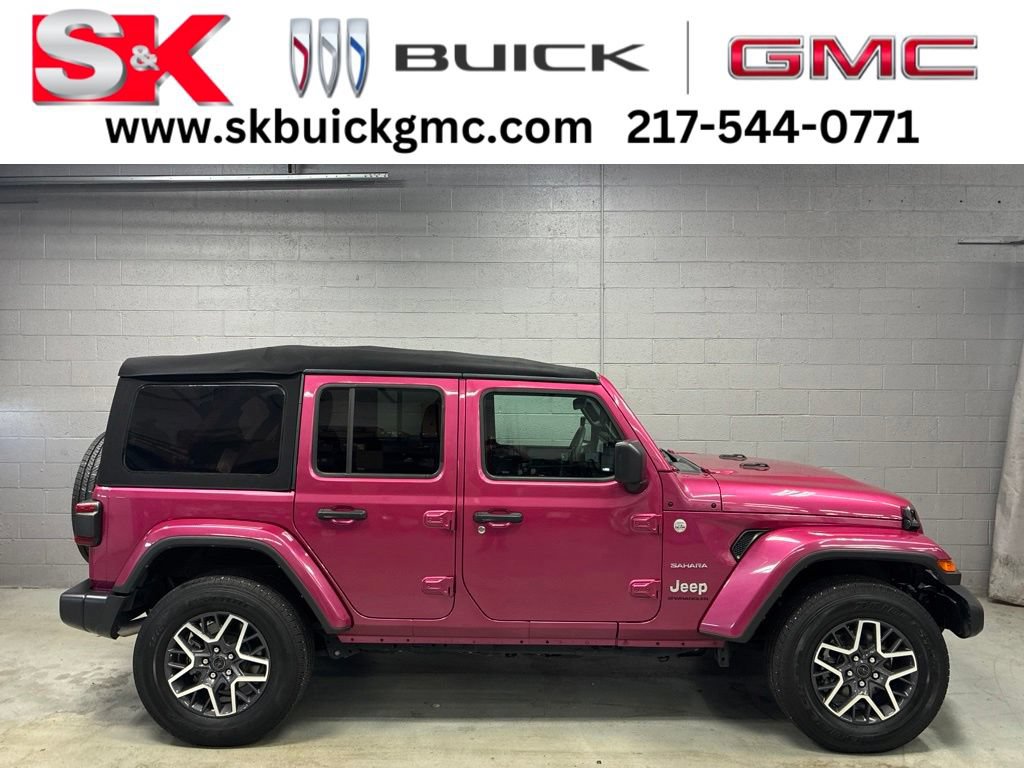 Used 2024 Jeep Wrangler Unlimited Sahara
