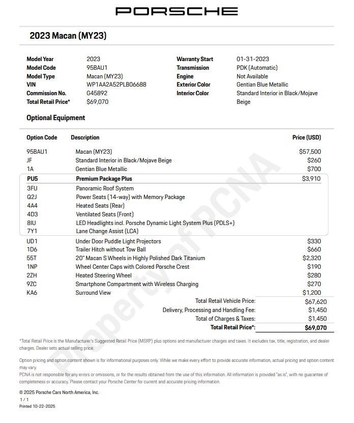 Used 2023 Porsche Macan image 6