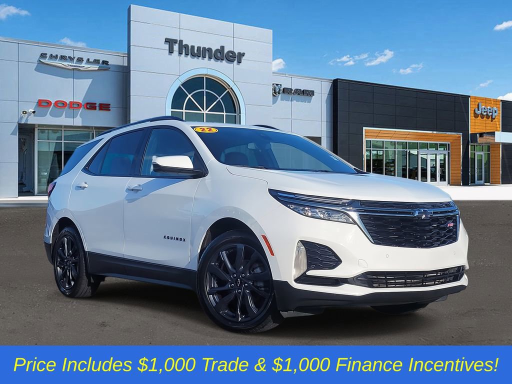 Used 2022 Chevrolet Equinox RS w/ RS Leather Package