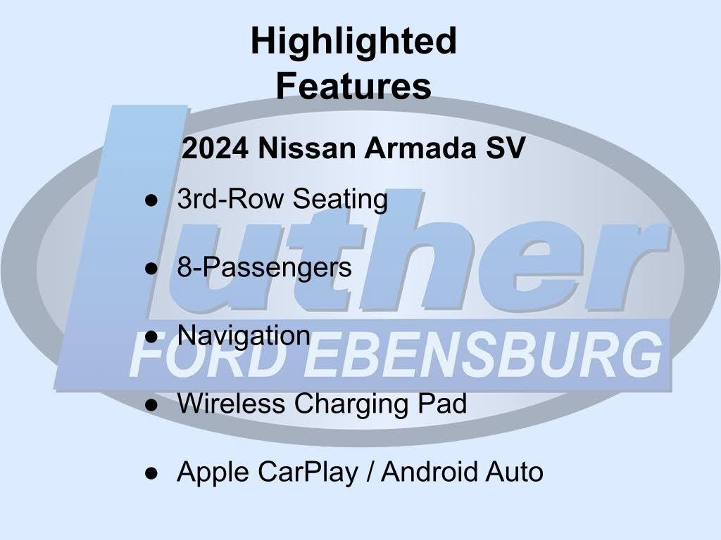 Used 2024 Nissan Armada SV image 3