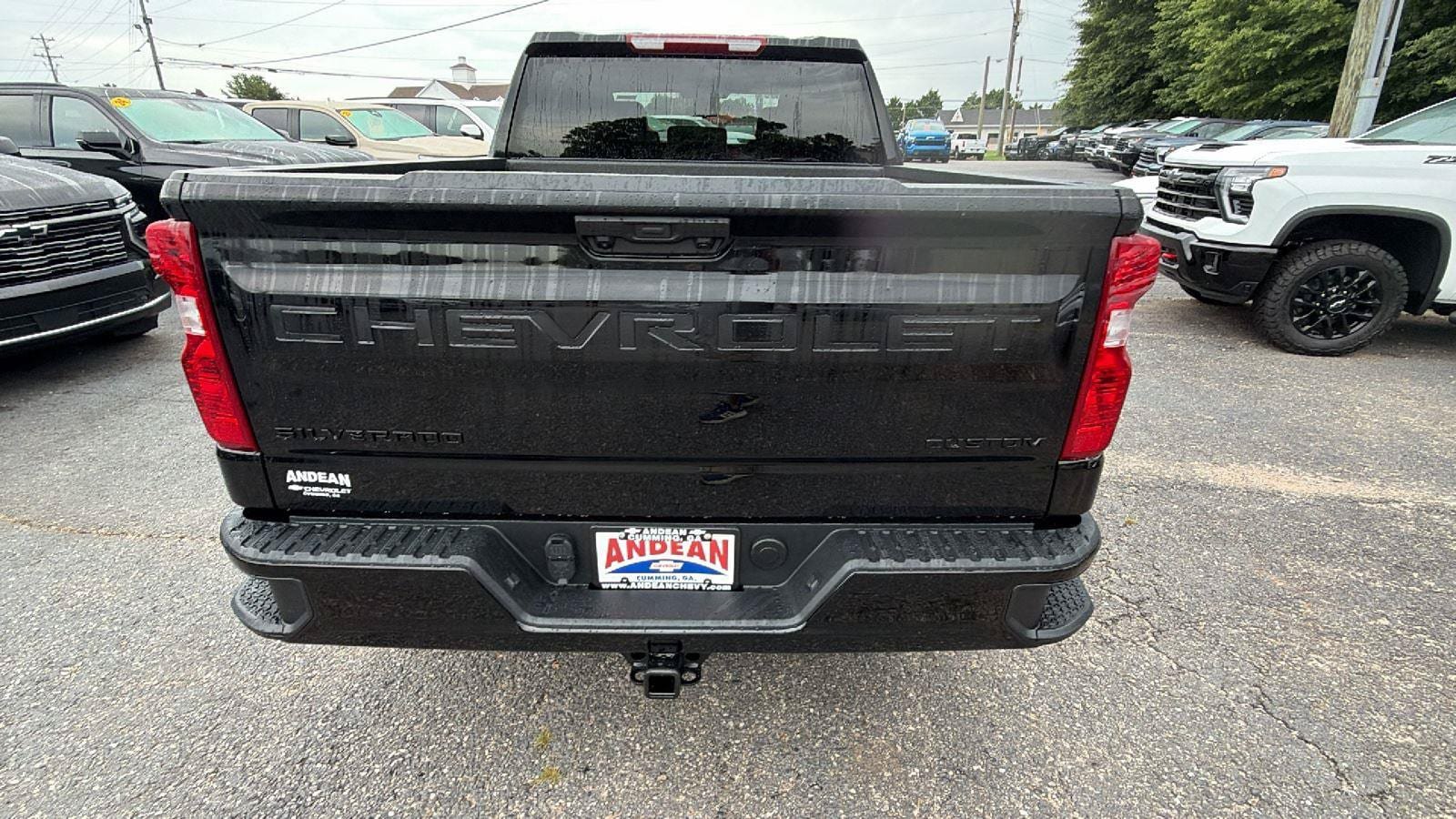 New 2026 Chevrolet Silverado 1500 Custom w/ Turbomax Blackout Package RWD image 9