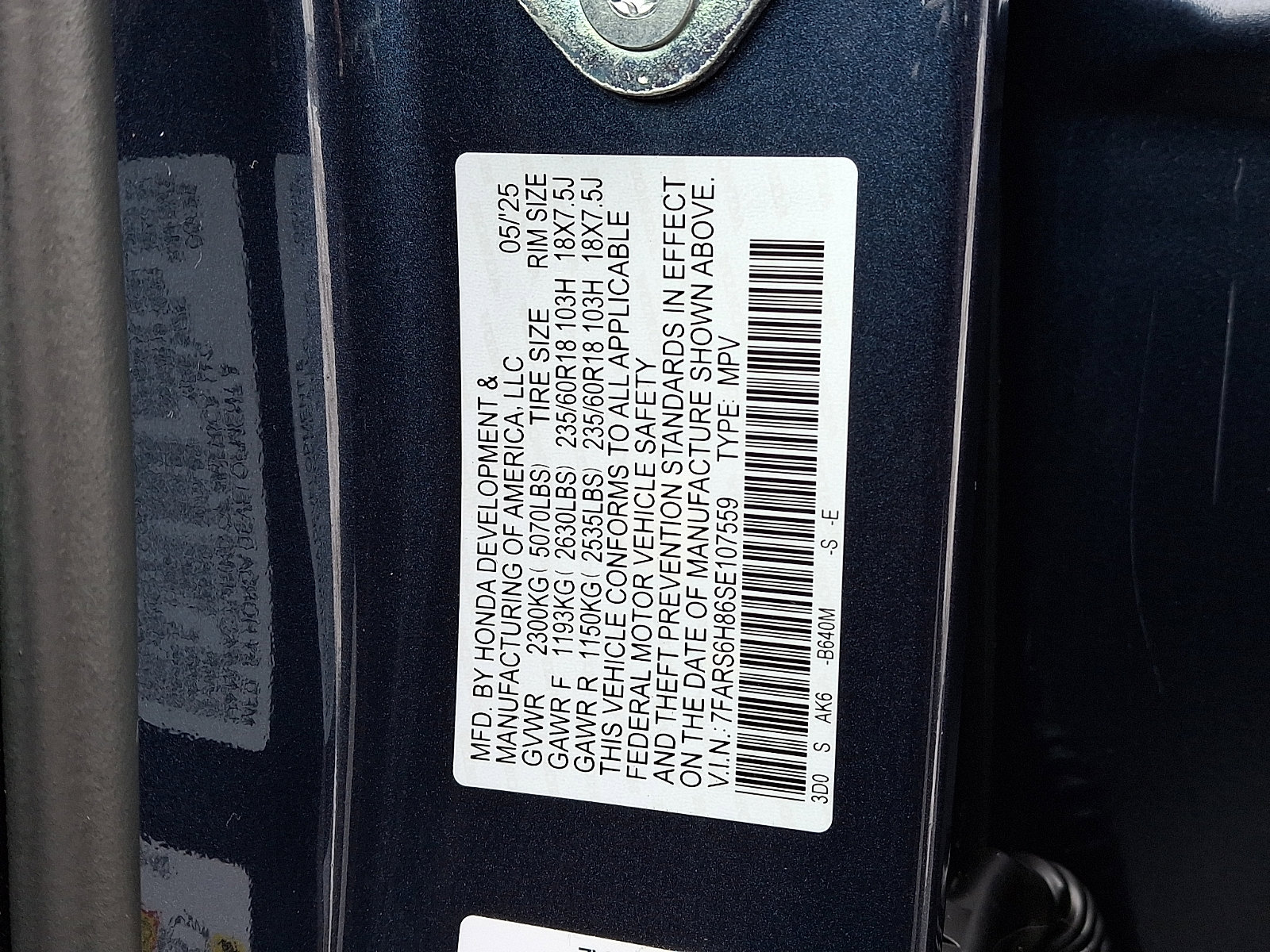 Certified 2025 Honda CR-V Sport-L image 20