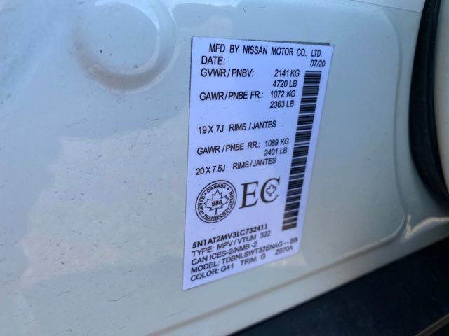 Used 2020 Nissan Rogue SV image 23