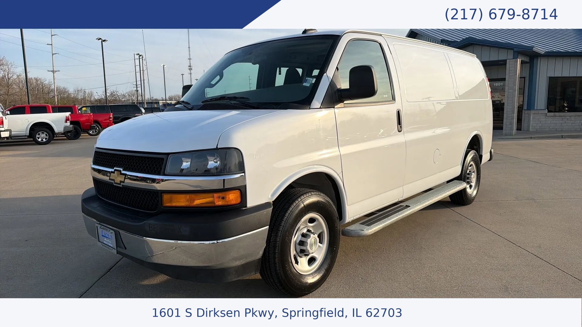Used 2023 Chevrolet Express 2500 w/ Driver Convenience Package RWD image 1