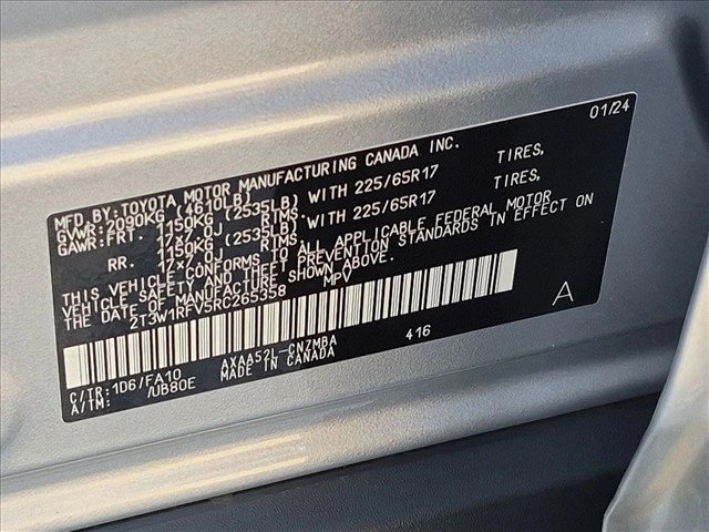 Used 2024 Toyota RAV4 XLE w/ Convenience Package FWD image 24
