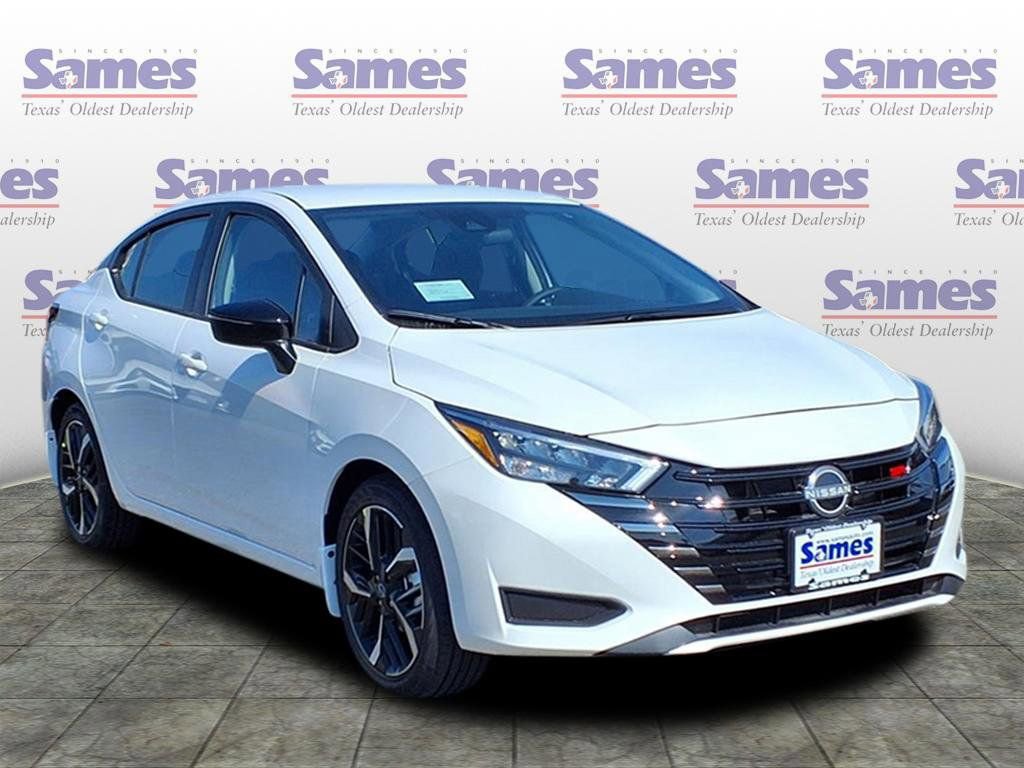New 2025 Nissan Versa SR w/ Trunk Package image 1