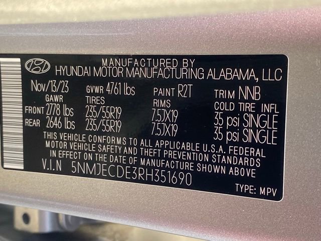 Used 2024 Hyundai Tucson Limited image 19