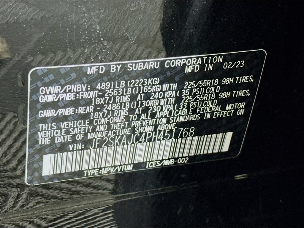 Used 2023 Subaru Forester Sport AWD/4WD image 32